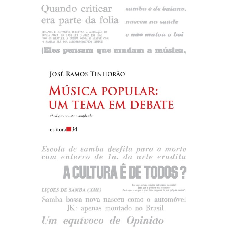 Música popular - Tinhorão, José Ramos (Autor)