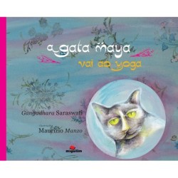 A gata Maya vai ao yoga -...