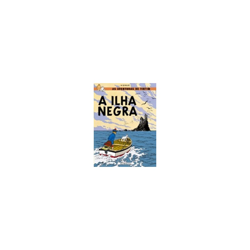 A ilha negra - Hergé