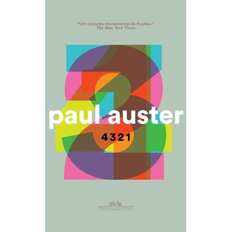 4 3 2 1 - Paul Auster: Livro